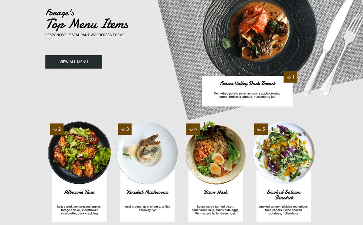 Best Menu